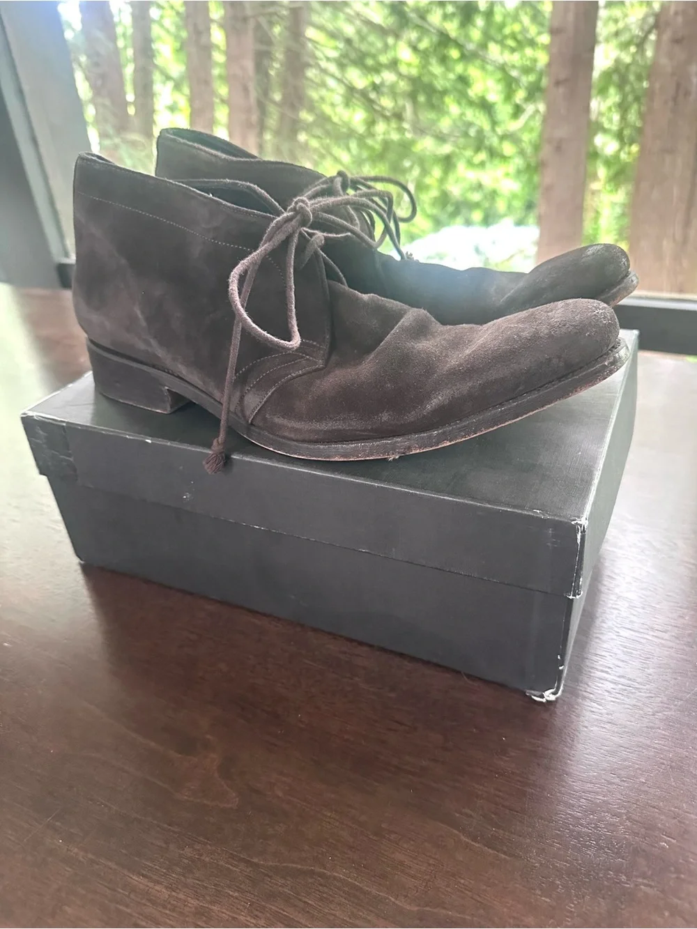 n.d.c. suede chukka